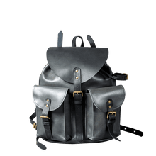 RETRO MOTORCYCLE BACKPACK MINI - black