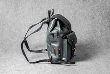 RETRO MOTORCYCLE BACKPACK MINI - black