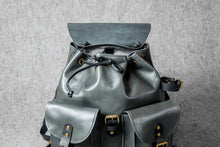 RETRO MOTORCYCLE BACKPACK MINI - black