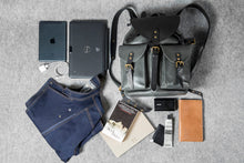 RETRO MOTORCYCLE BACKPACK MINI - black