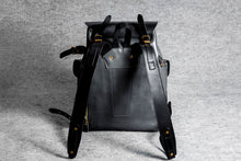 RETRO MOTORCYCLE BACKPACK - black
