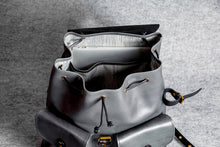RETRO MOTORCYCLE BACKPACK - black