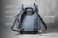 TRAVEL BACKPACK PLUS - grey