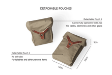 TRAVEL BACKPACK PLUS - khaki