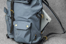 TRAVEL BACKPACK - grey