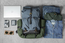 TRAVEL BACKPACK - grey