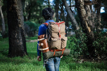 TRAVEL BACKPACK - khaki
