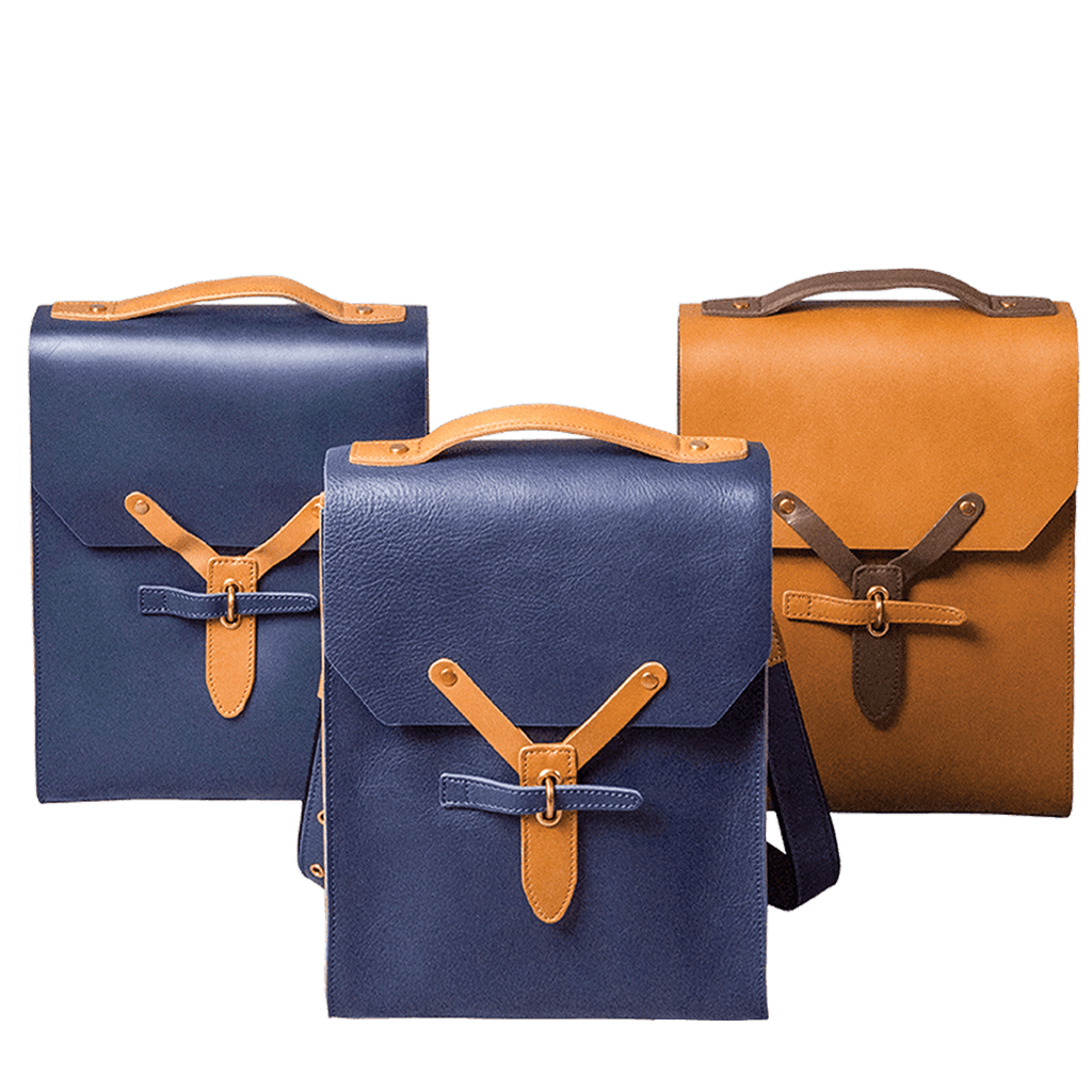 Blue sales designer backpack