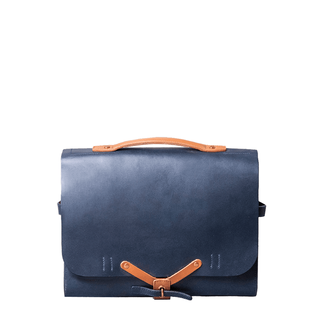LEWHISPER DESIGNER MESSENGER MINIMAL navy blue – LeWhisper