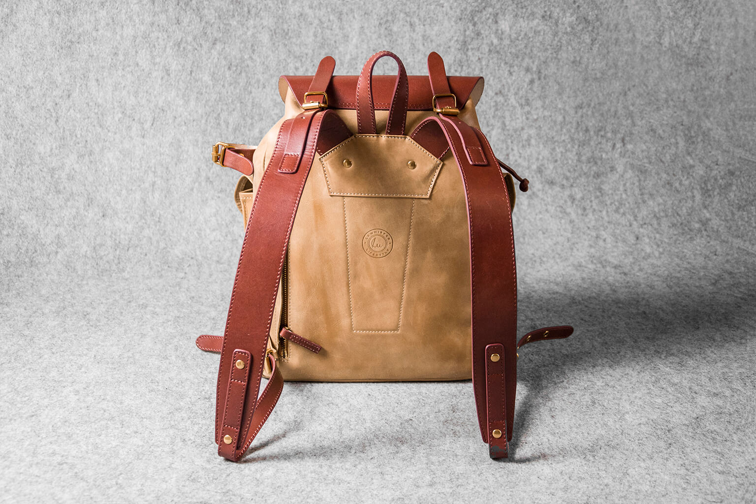 LEWHISPER RETRO MOTORCYCLE BACKPACK MINI LEWHISPER RETRO MOTORCYCLE BACKPACK MINI